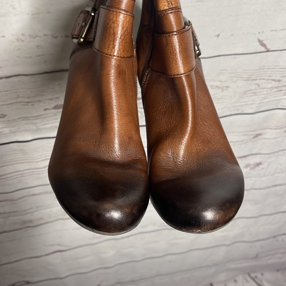 Arturo Chiang Bethina Tall Brown Heeled Boots Womens Sz 8.5! - Picture 5 of 10